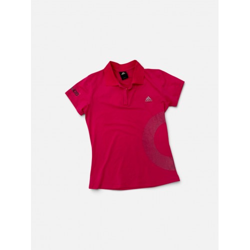 Adidas Γυναικείο Αθλητικό Polo Φούξια